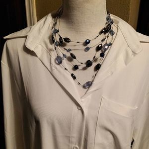 Beautiful Multi Layer Illusion Necklace